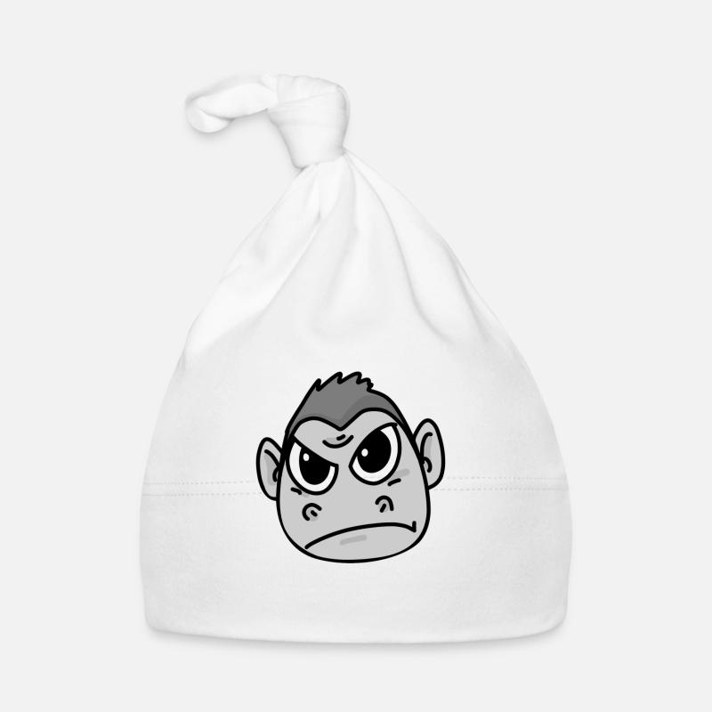 Gorilla wütend Baby Bio-Mütze