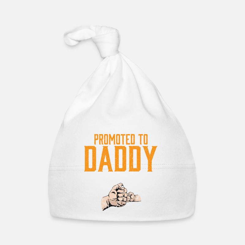 Promoted To Daddy Father 2021 Baby Bio-Mütze
