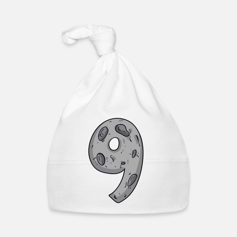 9 - Bonnet bio Bébé - blanc