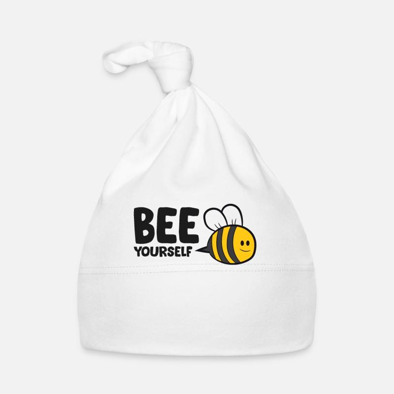Bee Yourself Love Bee Baby Bio-Mütze