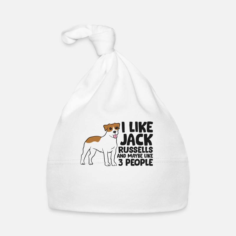 J’aime jack Russells et peut-être comme 3 Bonnet bio Bébé