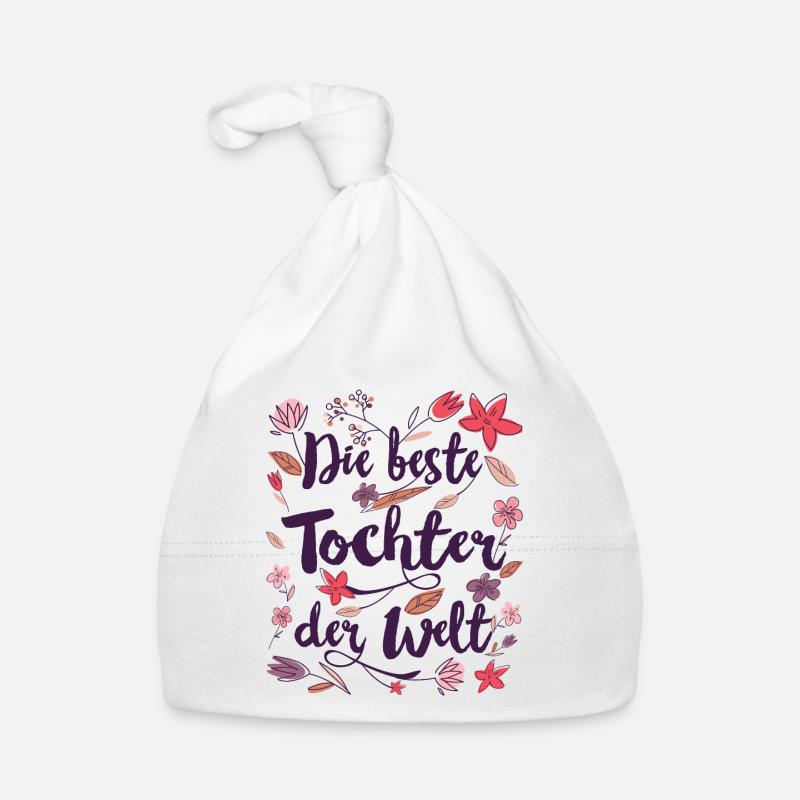 Beste Tochter Baby Bio-Mütze