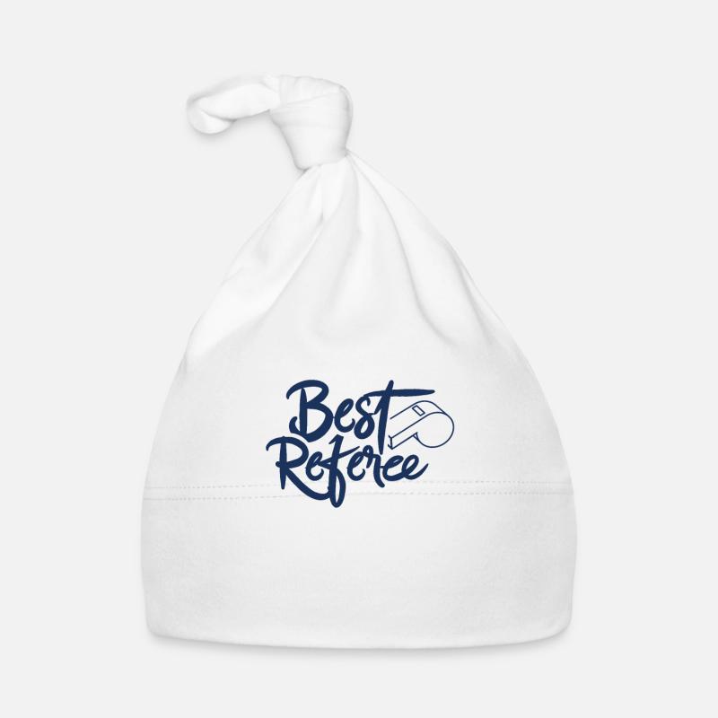 Best Referee Profession Referee Organic Baby Cap