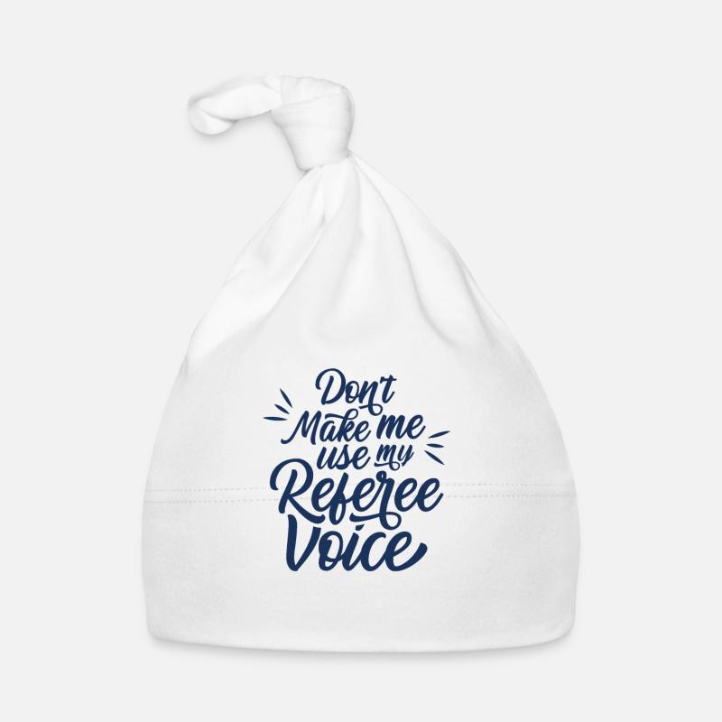 Referee Voice Profession Arbitrator Organic Baby Cap