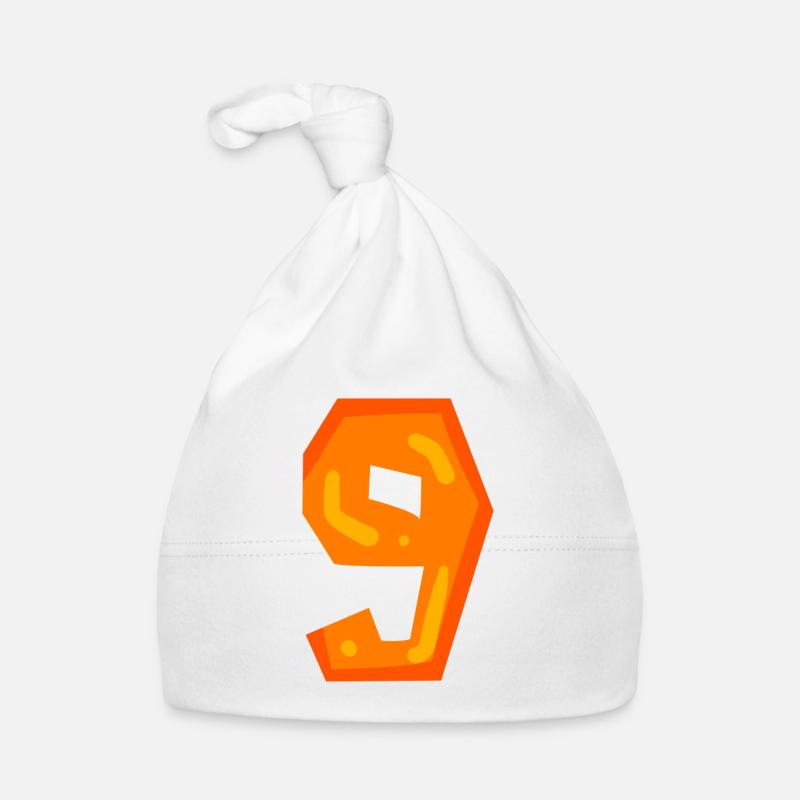 9 - Bonnet bio Bébé - blanc