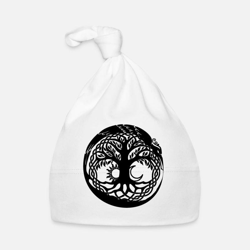 Celtic Irelande Viking Celtique noeud modèle arbre Bonnet bio Bébé