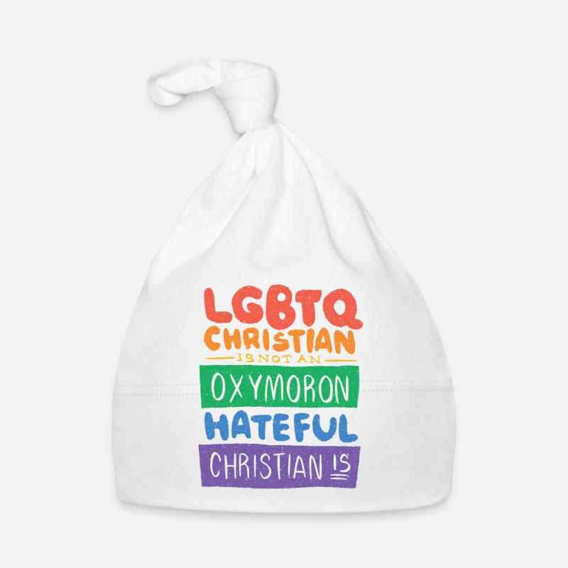 Stolzer Christ, Stolzer LGBTQ Baby Bio-Mütze