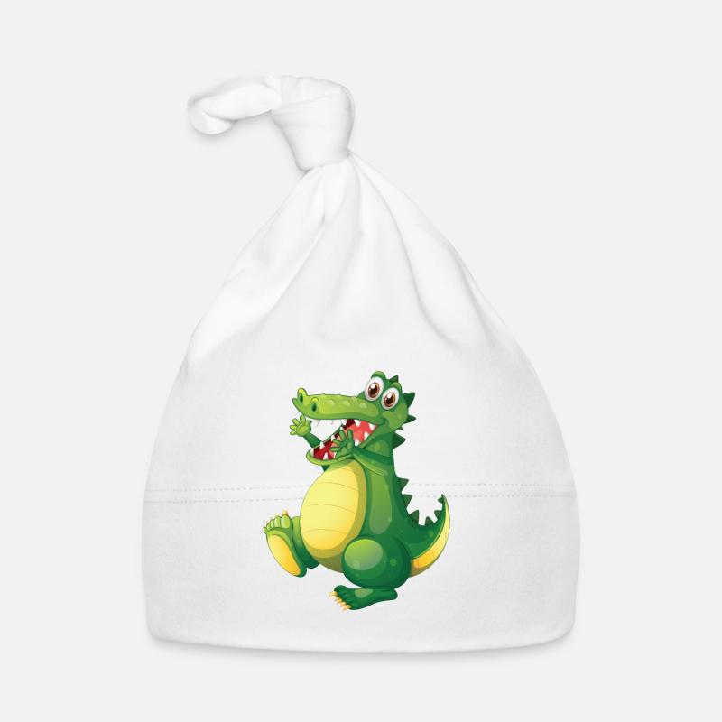 alligator Organic Baby Cap