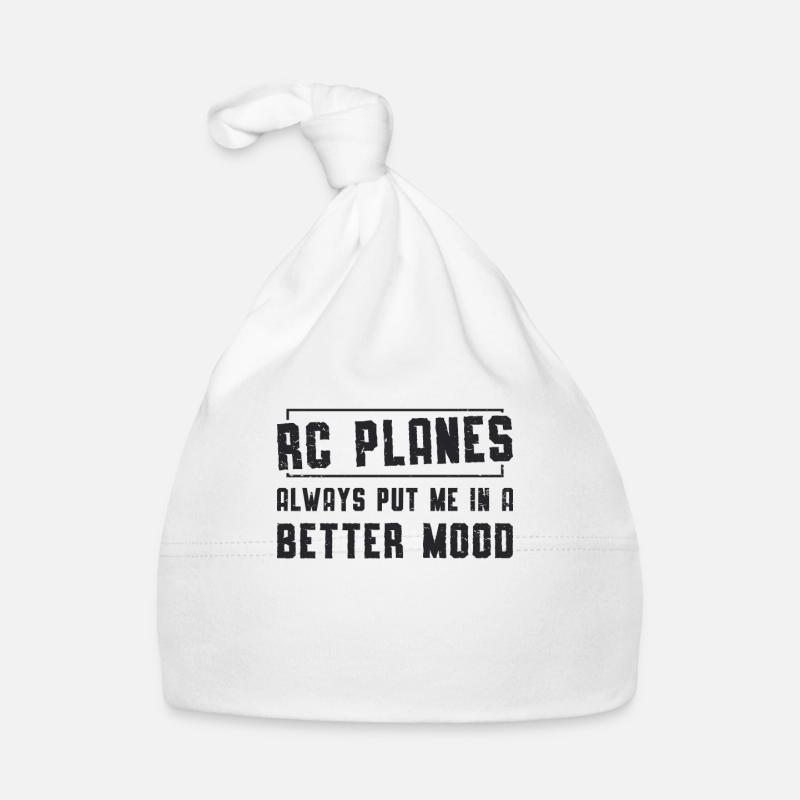 RC Modellflieger Modellflug Flugzeug Geschenkidee Baby Bio-Mütze