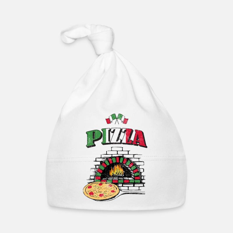 Pizzabäcker Pizza Beruf Baby Bio-Mütze