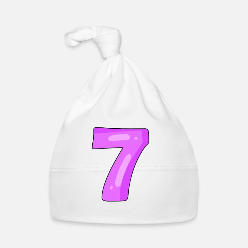 7 violet Bonnet bio Bébé