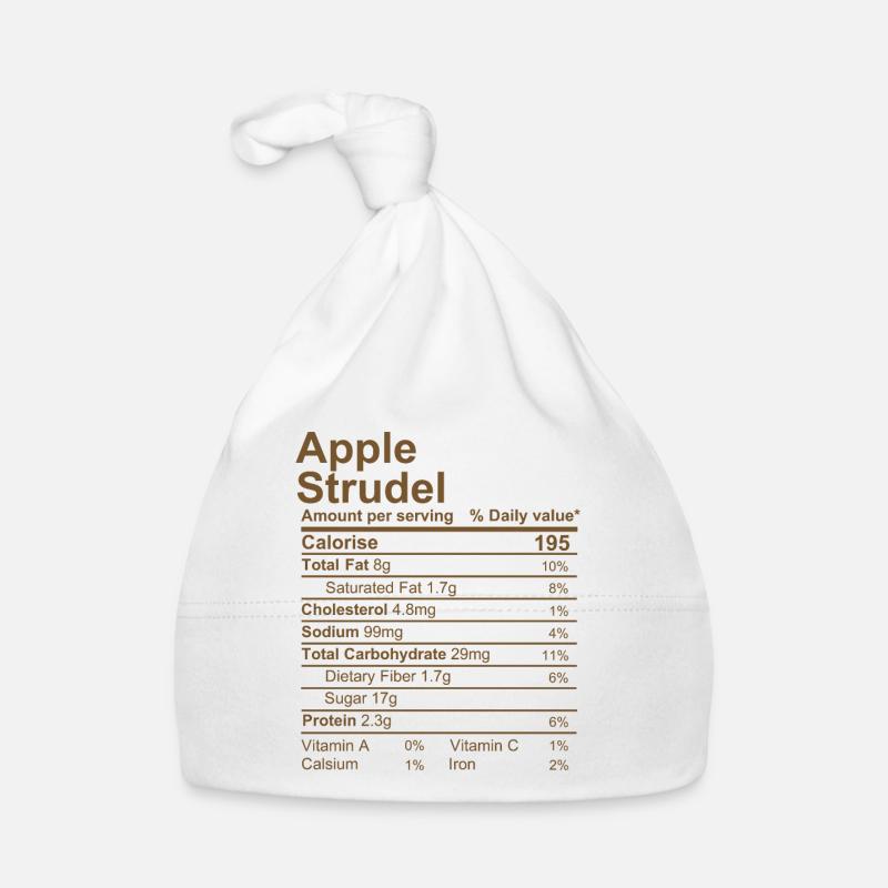 Apple Strudel Organic Baby Cap
