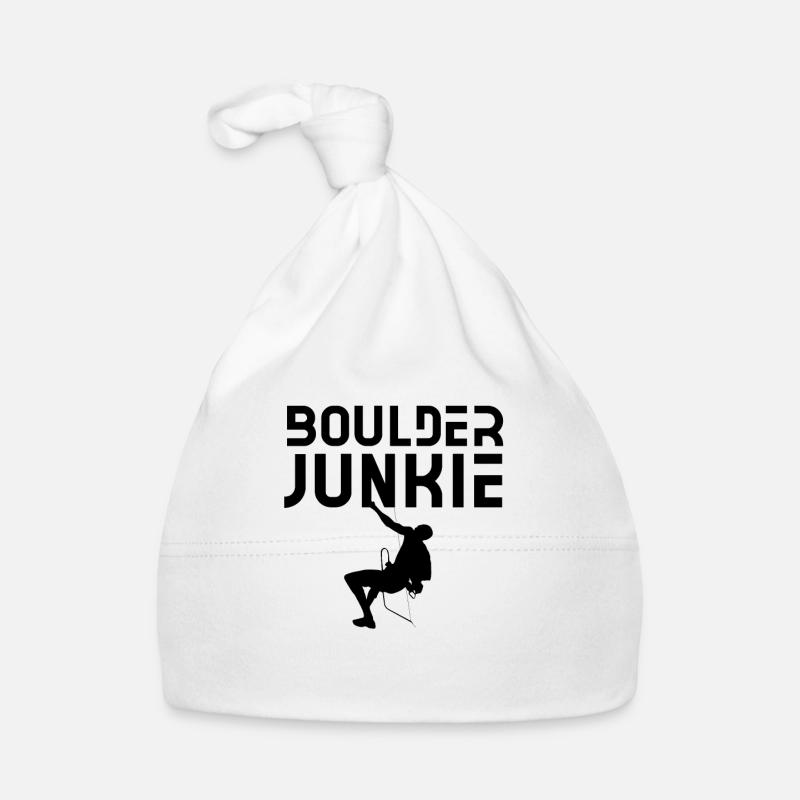 Boulder Junkie Bouldern Bouldererin Boulderer Bonnet bio Bébé
