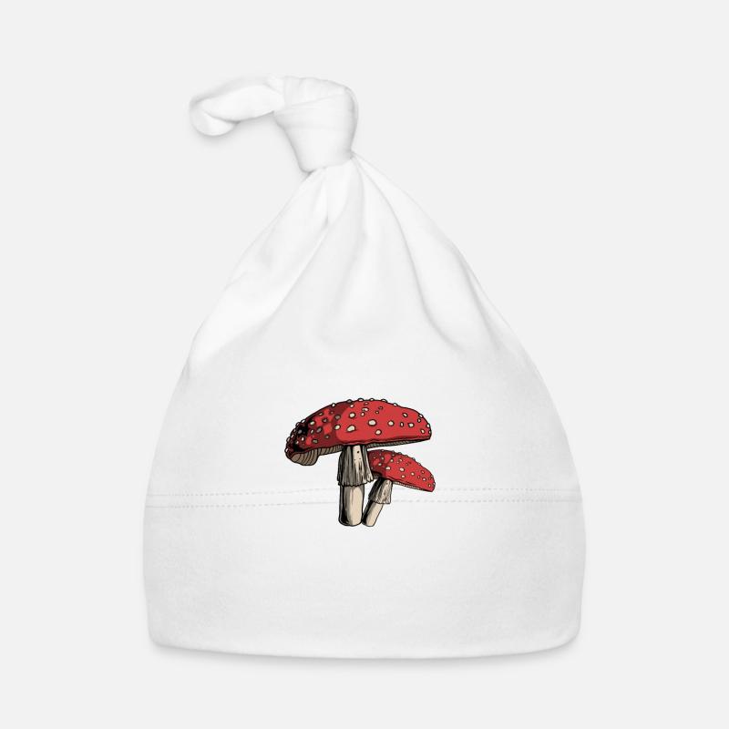 Champignons Cueilleurs de champignons Bonnet bio Bébé