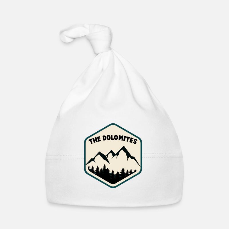 mountains Organic Baby Cap