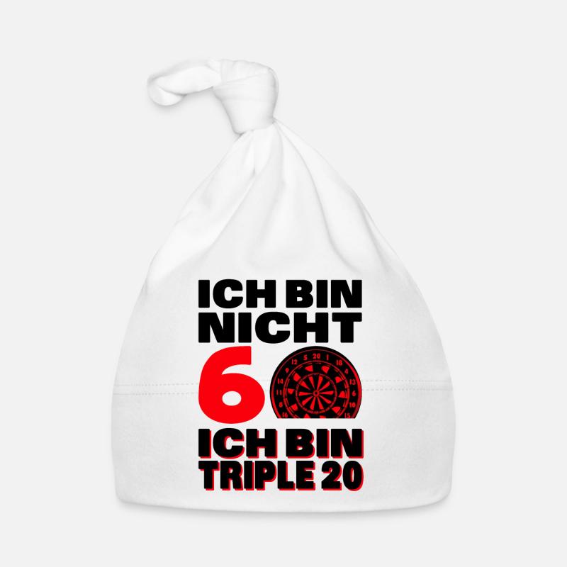 Ich Bin Nicht 60 Ich Bin Triple 20 Baby Bio-Mütze