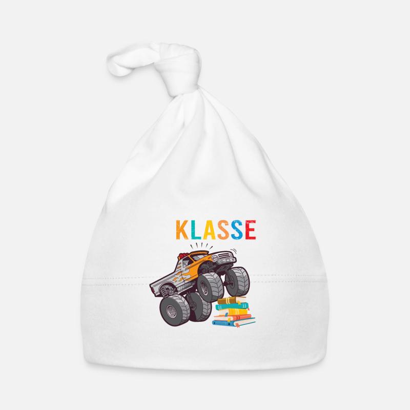 Kindergarten Schule Einschulung Jungs Mädchen Baby Bio-Mütze