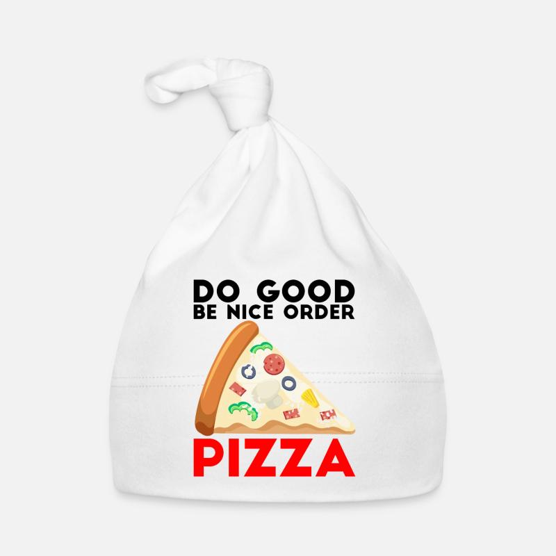 pizza Organic Baby Cap