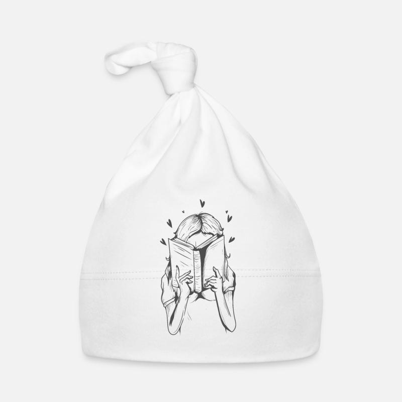 Bookworm and bookworm Organic Baby Cap