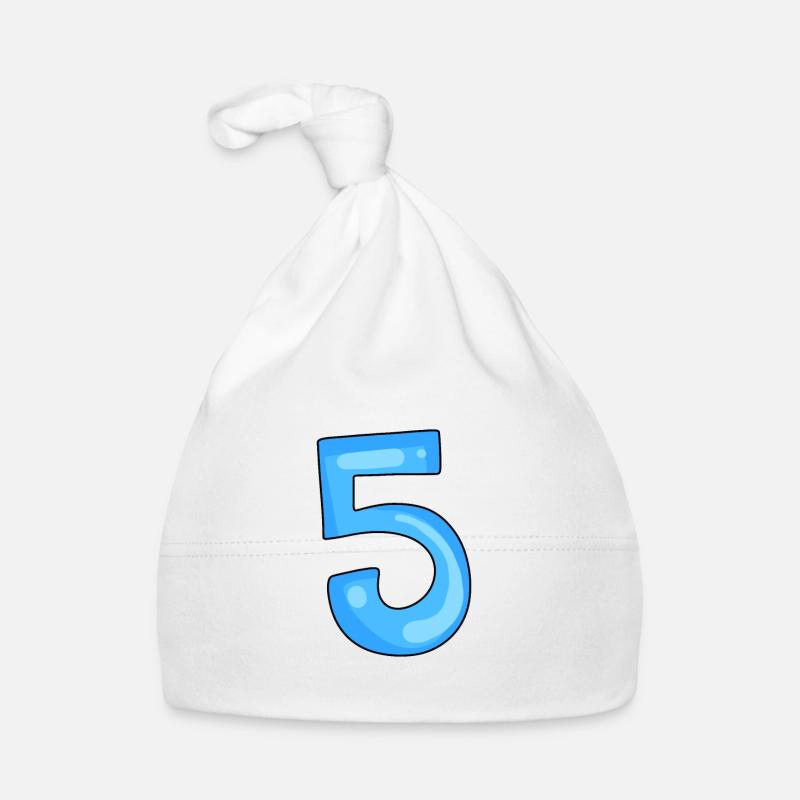 5 Bleu Bonnet bio Bébé