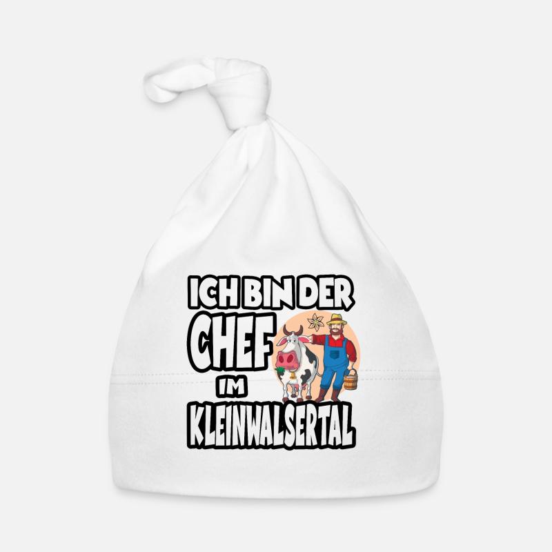 Ich Bin Der Chef Im Kleinwalsertal Baby Bio-Mütze