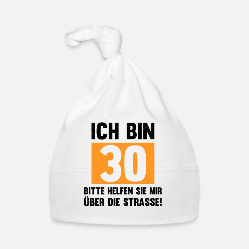 Geburtstag Ich Bin 30 Bitte Helfen Sie Mir Über Di Baby Bio-Mütze