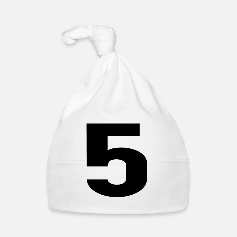 5 - Bonnet bio Bébé - blanc