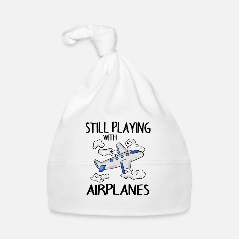 Flugzeug Baby Bio-Mütze