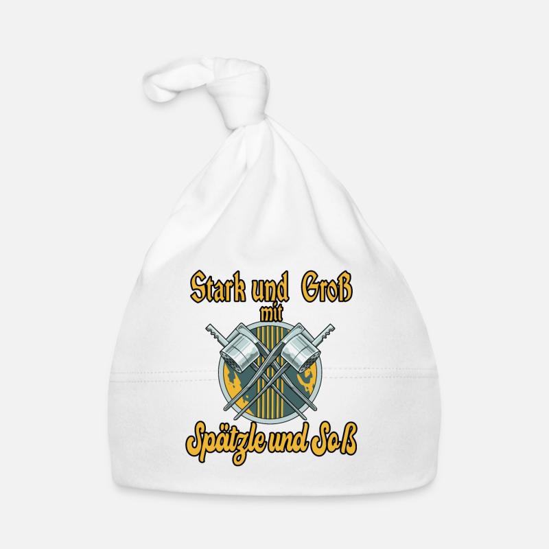 Spätzle und Soß Baby Bio-Mütze