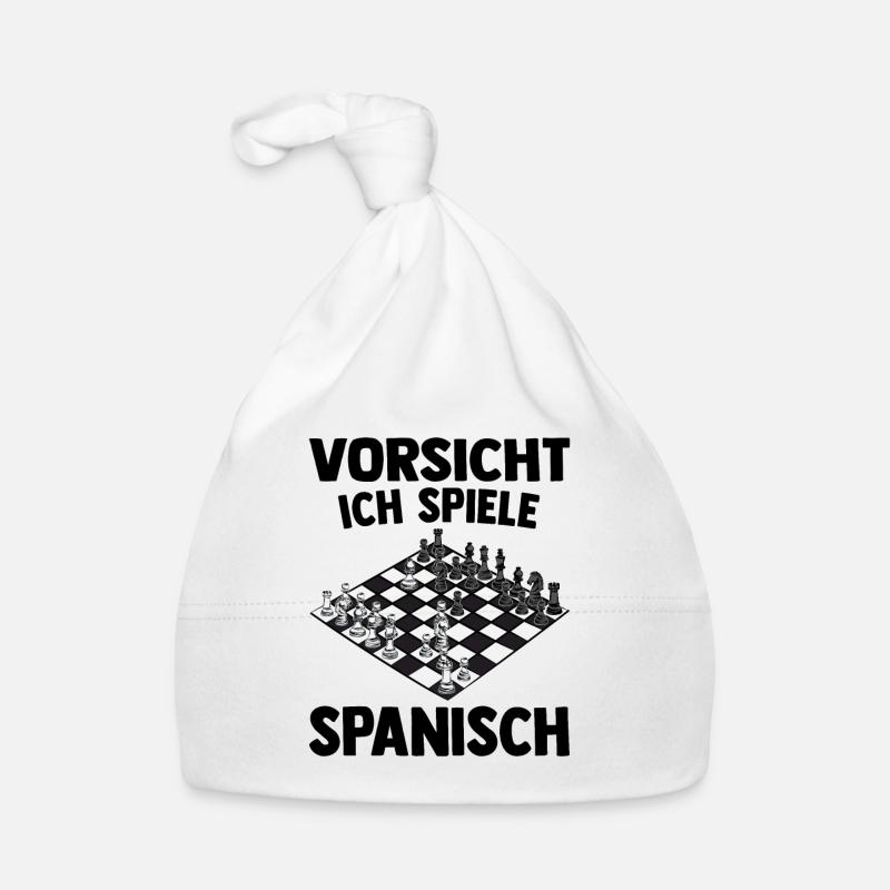 Schach Baby Bio-Mütze