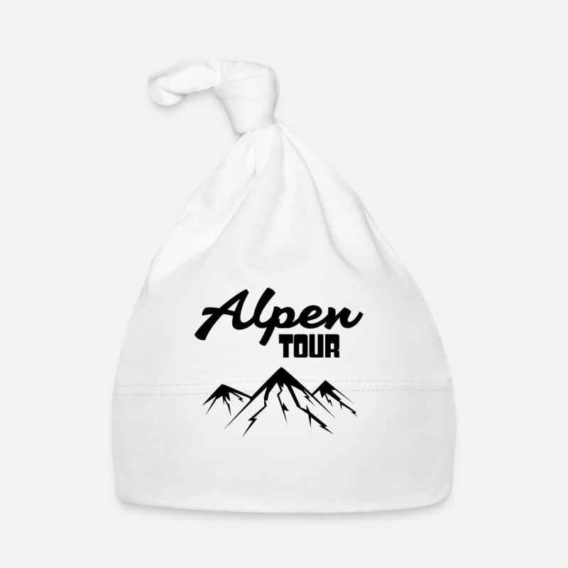 Alpen Berge Berg Bergsteigen Baby Bio-Mütze