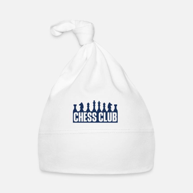 Chess Club Chess Game Chess Player Chess Organic Baby Cap