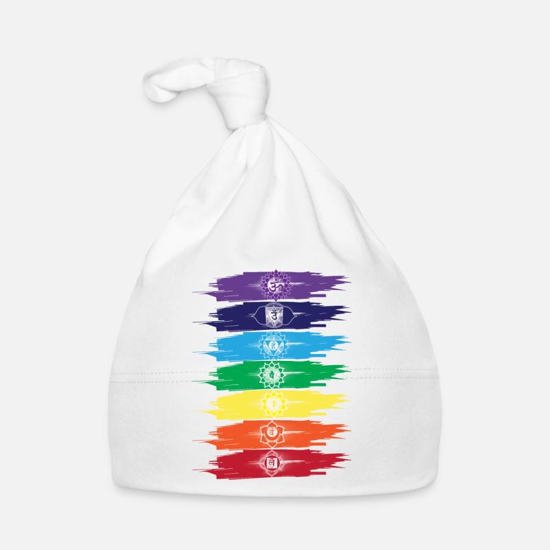 SIEBEN CHAKREN Baby Bio-Mütze