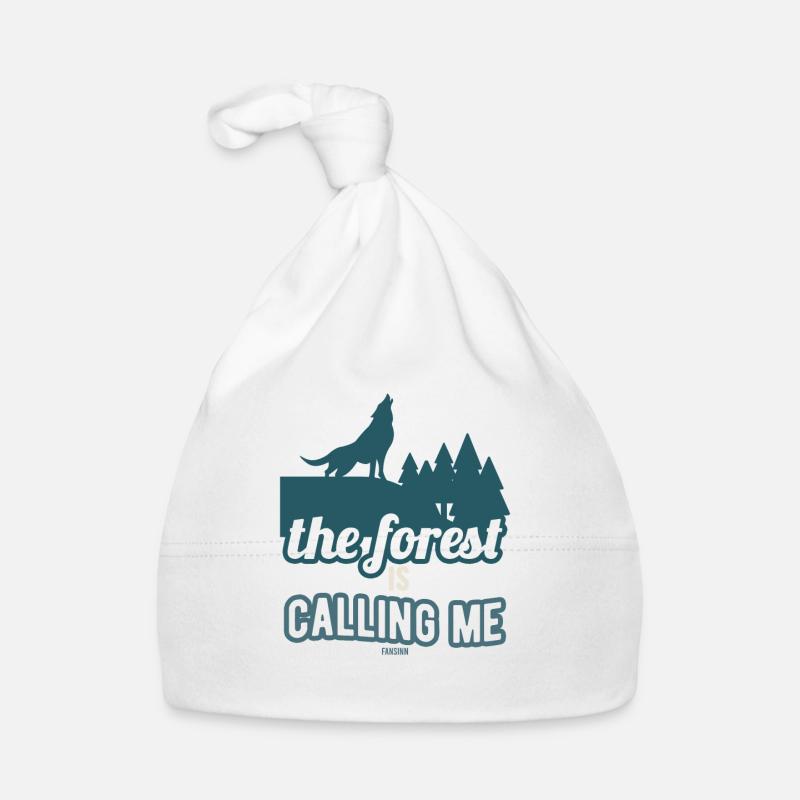 Der Wald ruft mich Baby Bio-Mütze