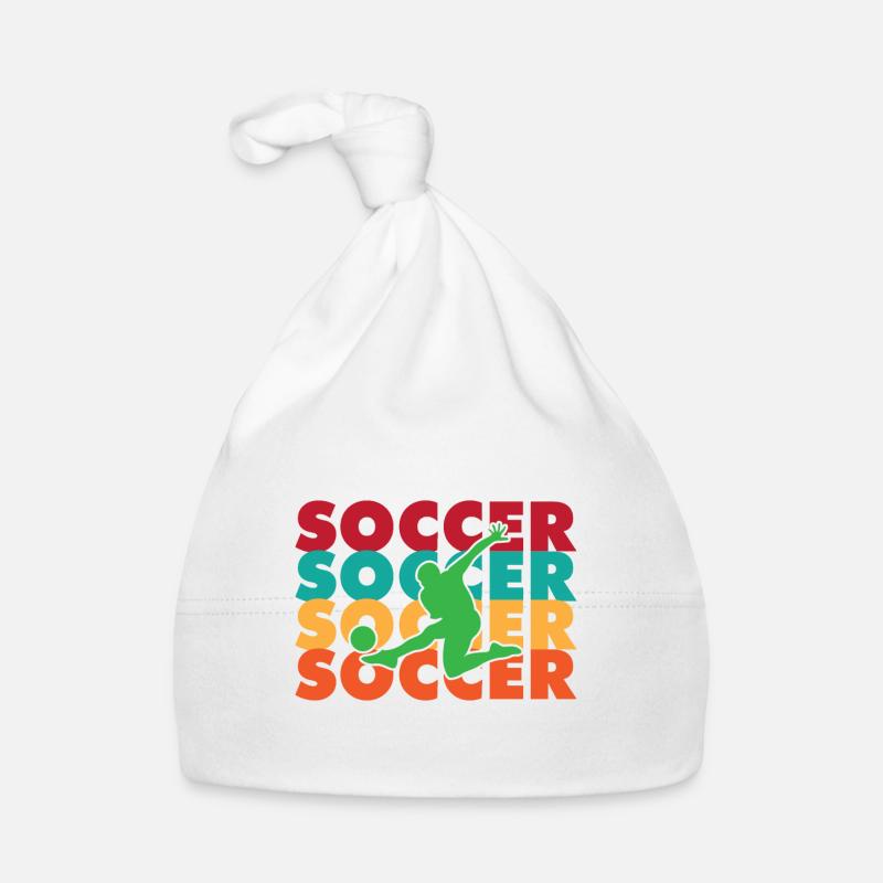 Fußball Baby Bio-Mütze
