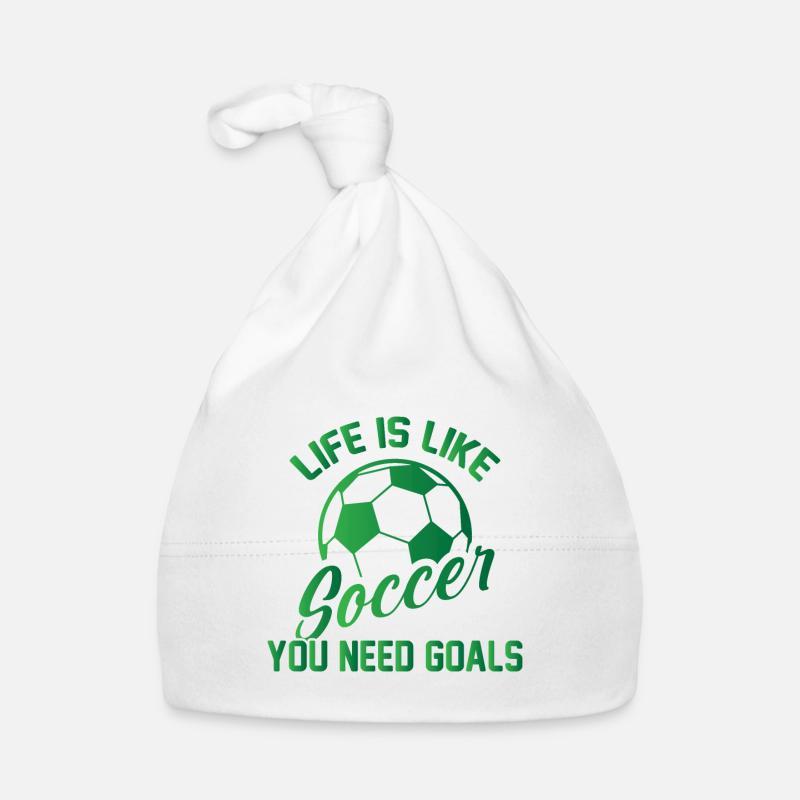 Fußball Baby Bio-Mütze