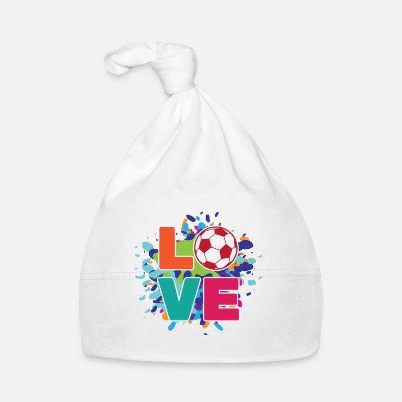 Fußball Baby Bio-Mütze