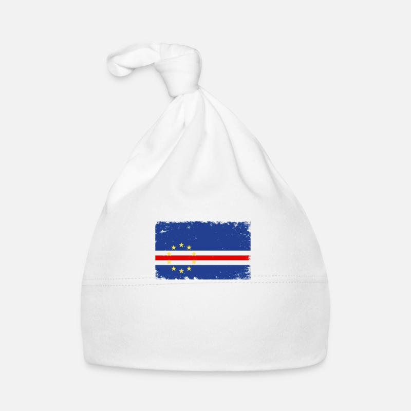 Drapeau Du Cap-Vert Drapeau Du Cap-Vert Bonnet bio Bébé