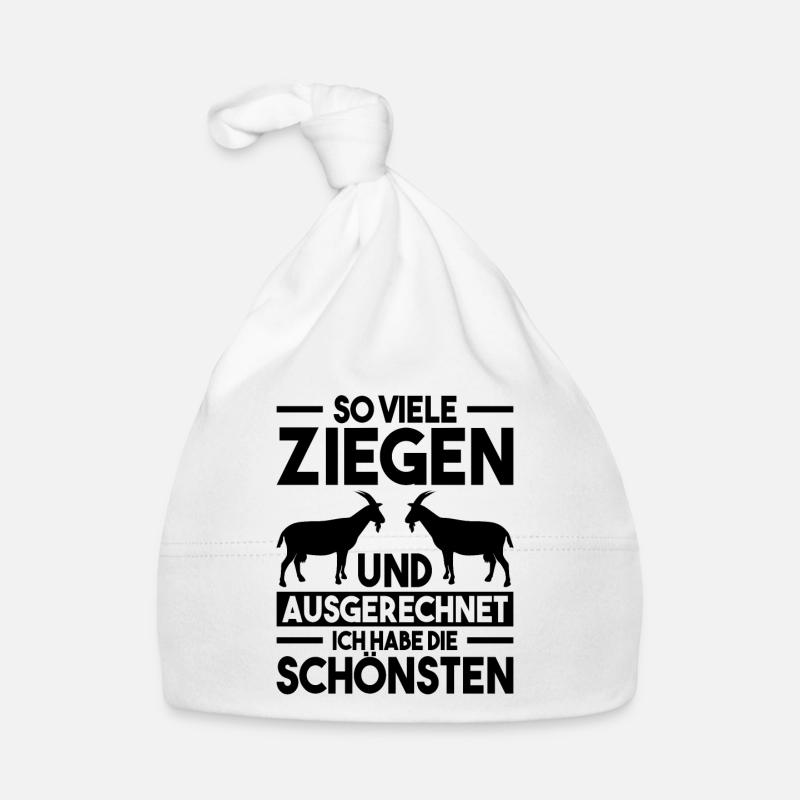 Ziege Baby Bio-Mütze