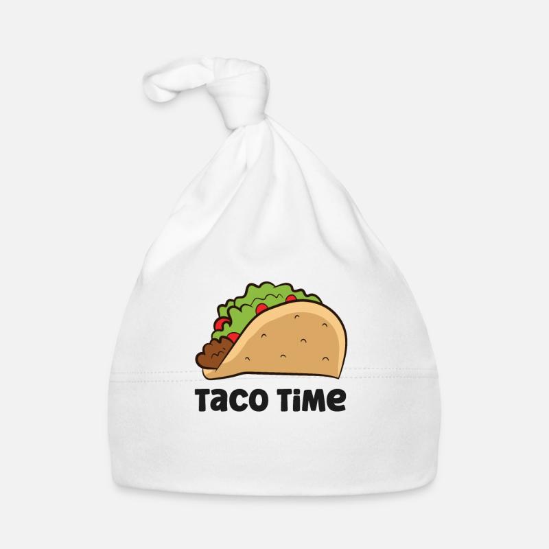 Taco Time Lustiger Taco Baby Bio-Mütze