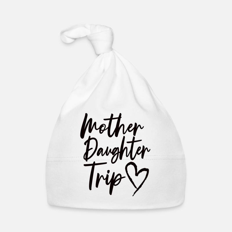 Mutter-Tochter-Urlaub Trip Mama Tochter Reise Baby Bio-Mütze