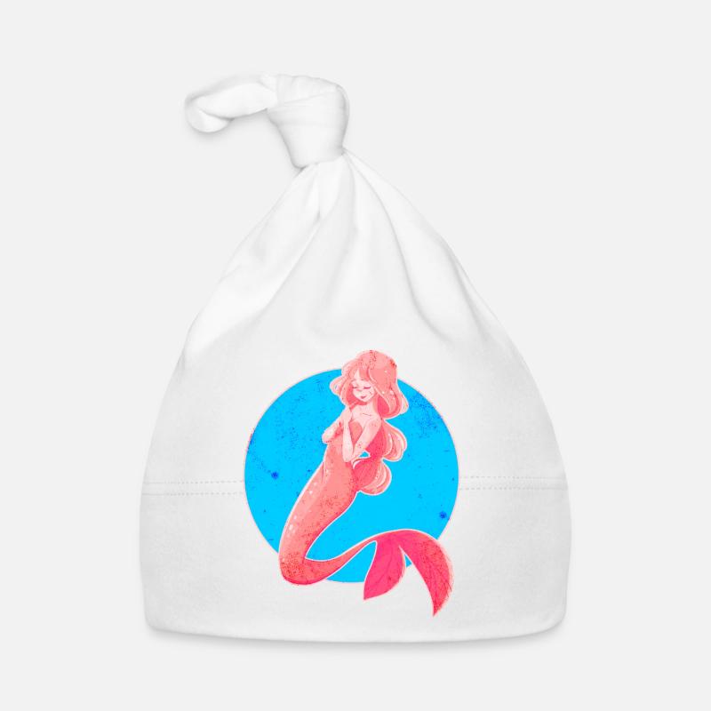 Douce sirène Fille Bonnet bio Bébé