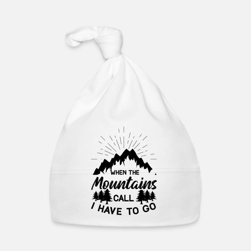 Humorvoller Kletterer Spruch, klettern Geschenk Baby Bio-Mütze