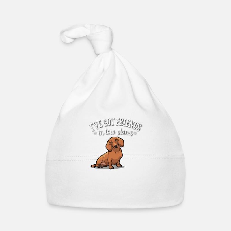 Dachshund Organic Baby Cap