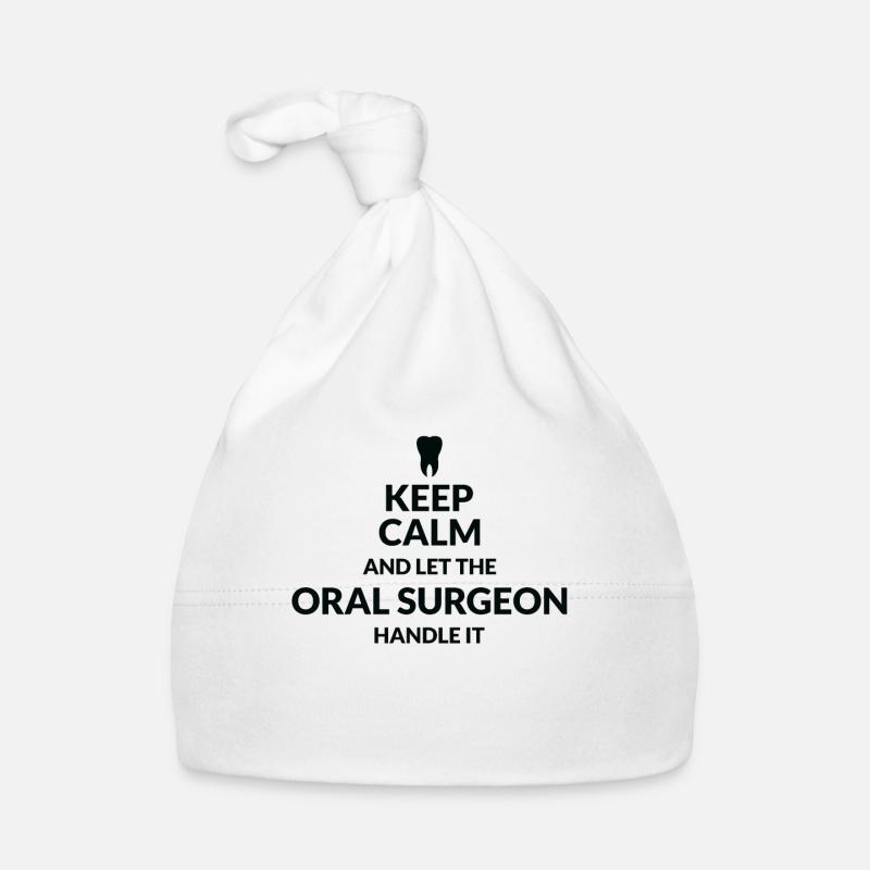 Keep calm and leave the Organic Baby Cap