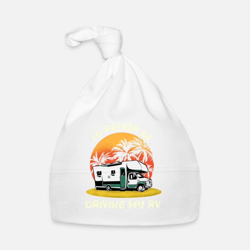 Caravan Motorhome Caravan Camper Organic Baby Cap