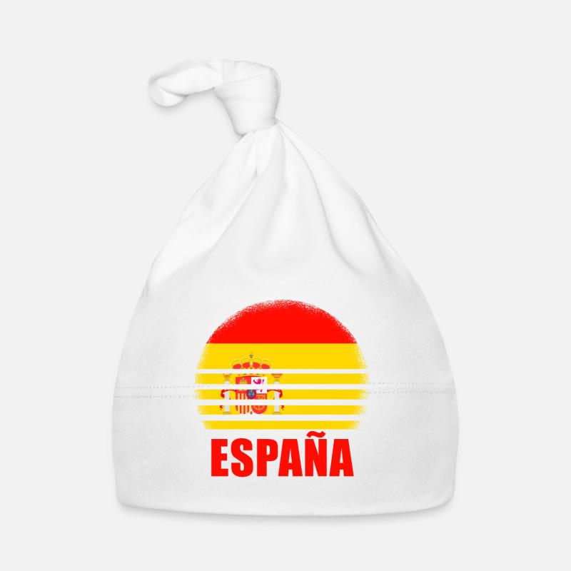 Spanien Spanische Flagge USA Mallorca Madrid Ameri Baby Bio-Mütze