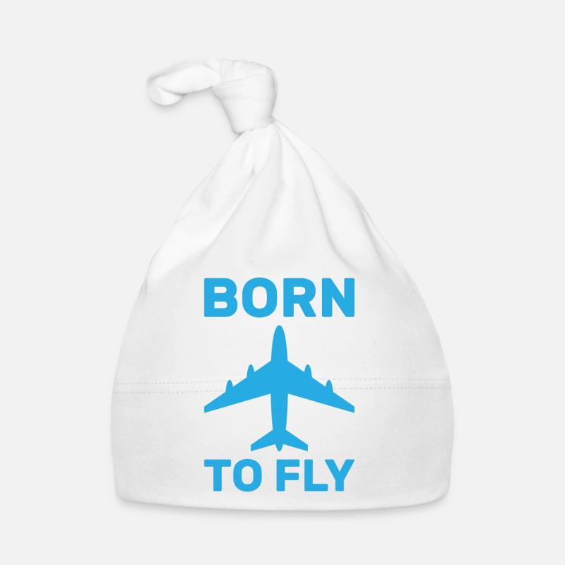 Avion Bonnet bio Bébé