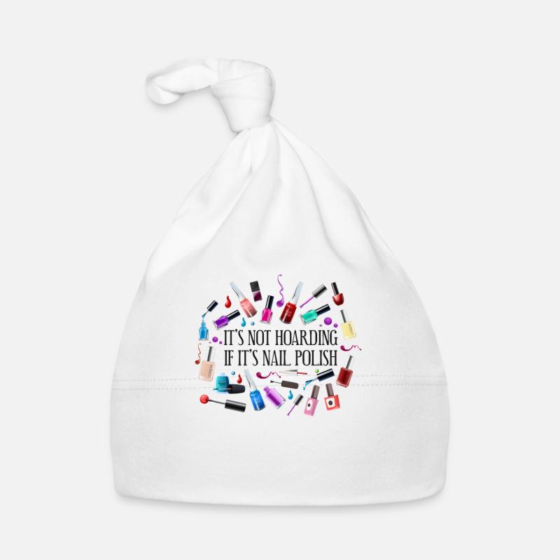 Nail Tech Quote Work Uniform Nail Organic Baby Cap
