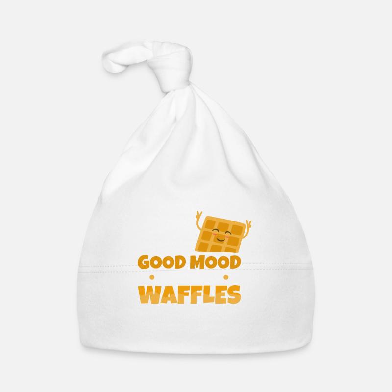 Powered by Waffles Organic Baby Cap